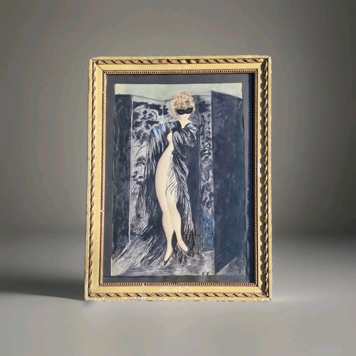 Peinture ancienne aquarelle - peinture,