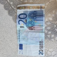 Billet 20 euros 2002 Signature