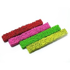 Tapis d'herbe simulé arbustes