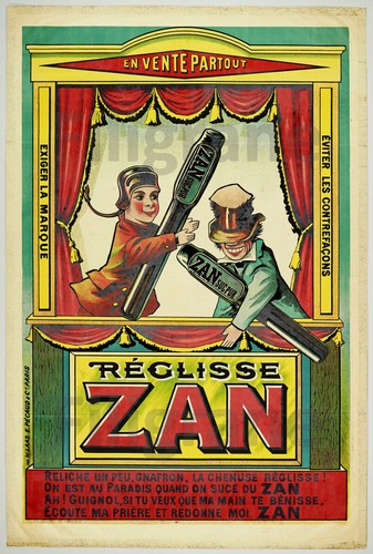 Réglisse zan publicité - zan,