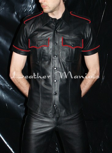 Uniforme cuir chemise - uniforme, en