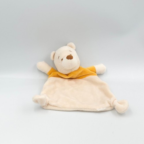 Doudou plat winnie ourson - doudou, l'ourson