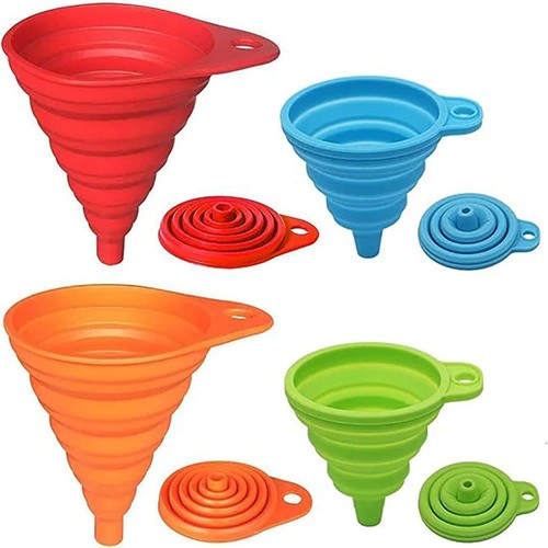 Entonnoirs pliables pièces - pliables, 4
