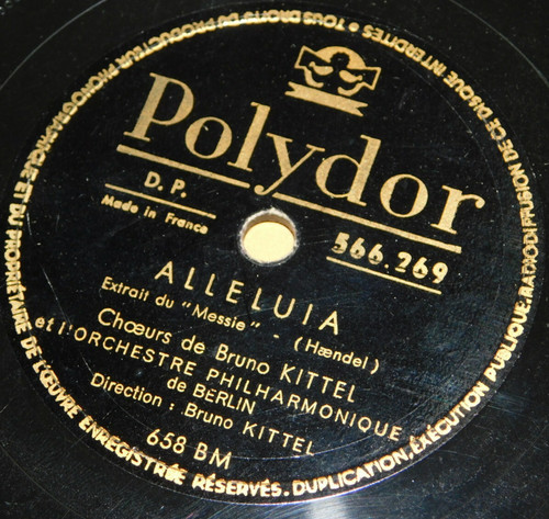 Disque gramophone polydor - disque,