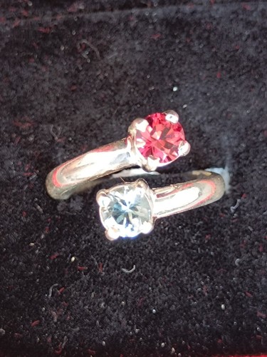 Bague grenat rose - bague,