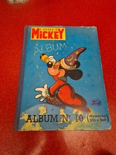 RELIURE JOURNAL DE MICKEY Album N 10, Etat Correct, Quelques Découpages 