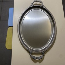 Plateau de Service ovale inox