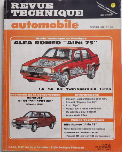 Revue technique automobile