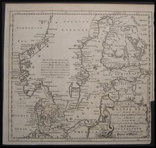 1748 Jefferys Map Baltic Sea