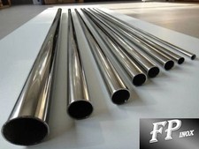 Tube inox 25mm x 1.5mm x 1 mètre Poli Miroir 316