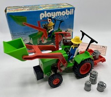 Tracteur Agricole - PLAYMOBIL 3500 - 1979/84 - Quasi complet en boite