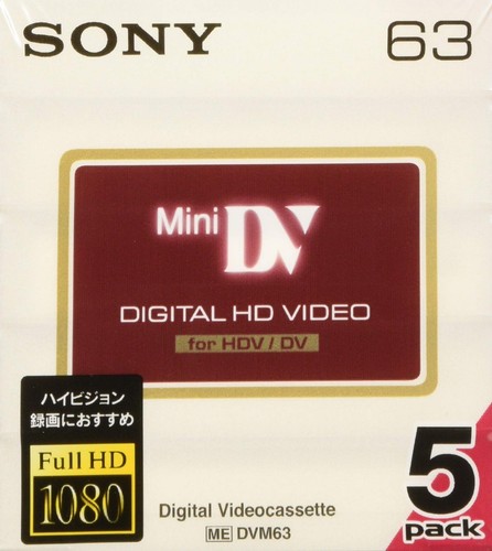 Sony 5dvm63hd mini - sony, cassette