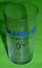 ancien  verre  émaillée