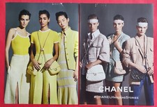 PUBLICITE PRESSE:  Mode - Maroquinerie Luxe SAC CHANEL Hand Bag Stories  & TODS