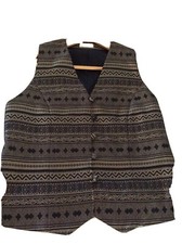 RHAPSODIE - T Elégant Gilet Femme T40 42 ?BOLÉRO Noir Or Top Mode Val 110€]