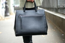 Sac à main ZAPA en cuir lisse