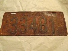  ANTIQUE!!  NJ Licence Car
