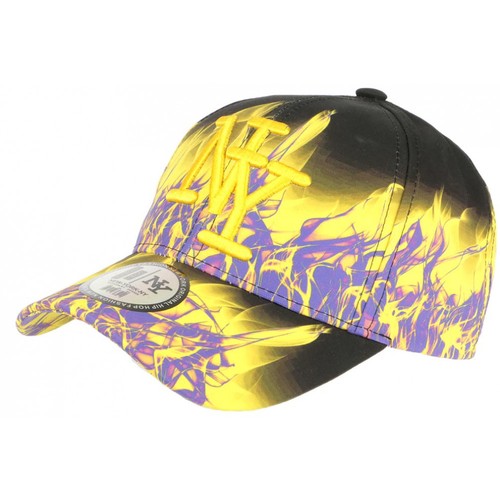 Casquette jaune violette - ny, et