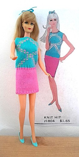 Barbie vintage knit hit - barbie, #