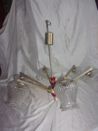 Lustre métal doré pvc - doré, et