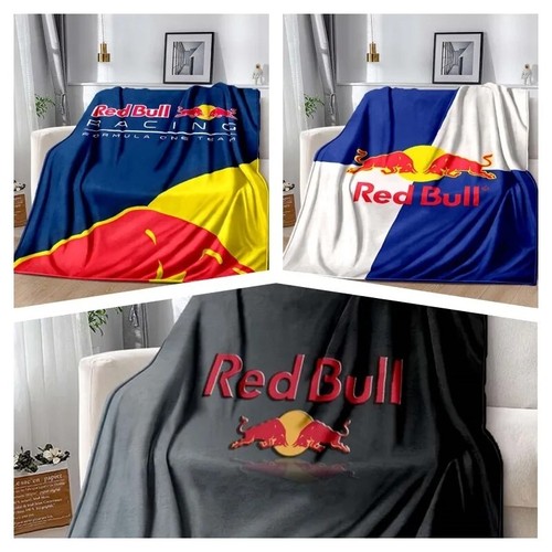 Redbull plaid couverture red - redbull,