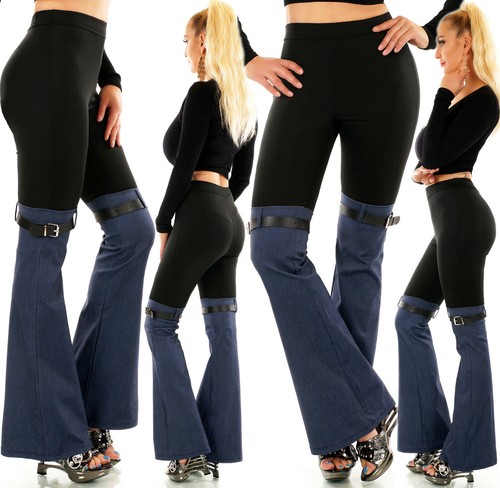 Pantalon femme taille haute - pantalon,