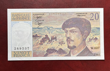 FRANCE  W.007  Billet 20