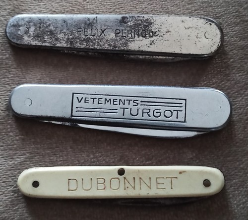 Anciens couteaux pliants - couteaux,