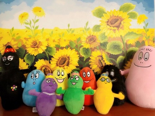 9pcs family barbapapa - family, and