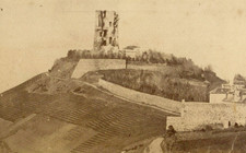 France, Saint-Brieuc, Tour de Cesson, Tirage vintage, ca.1870 France, Saint-Brie