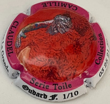 Capsule de champagne OUDARD F. (44. 1/10 contour rose)