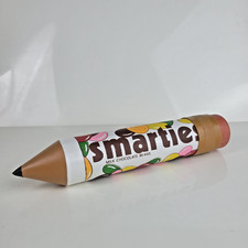 Trousse Smarties Forme Crayon Papier Vintage Très RARE Ouverture Extrémité Gomme