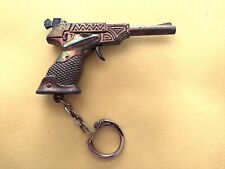 RARE ANCIEN JOLI PORTE CLÉS PISTOLET À AMORCE - MARQUE INCONNUE