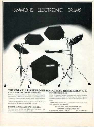 1983 print simmons sds5 - of,