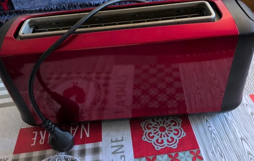 Grille pain moulinex - grille-pain, rouge