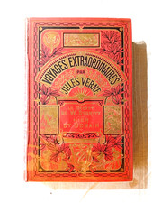 Cartonnage jules verne hetzel - cartonnage,