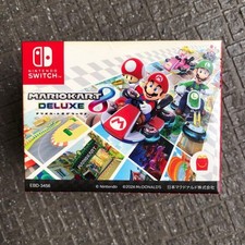 Mario Kart Deluxe Nintendo Switch Peach Mini Car Set Used