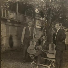 c1910 Photo of Three Men, Two