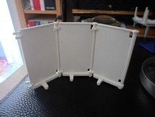 3 Pièces  Paravent   Playmobil Blanc