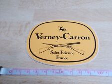 Autocollant Armes de chasse - VERNEY-CARRON - SAINT-ETIENNE FRANCE