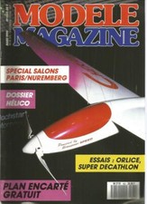 MODELE MAG N°462 PLAN "SPHINX" MOTOPLANEUR PROPU. ELEC. / ZITOUN / DOS. HELICO
