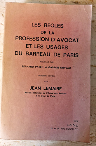 Les règles profession - la,