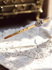 Pince à cravate plaquée or