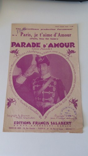 Parade amour maurice - d'amour,