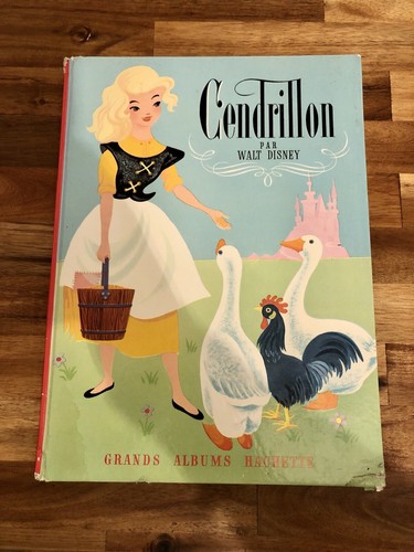 Livre cendrillon walt - livre,
