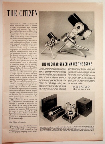 Questar vintage print - questar,