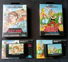 Alex Kidd + Asterix Sega Megadrive Pal