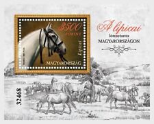 hungary 2024 hongrie Tradition Of Lipizzan Horse Breeding BLACK number ms1v mnh