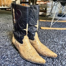 À vendre – Santiags Collector Iconique Montana Python – Édition 2005 – T38