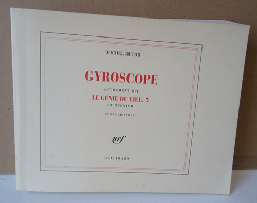 Michel butor gyroscope - butor,